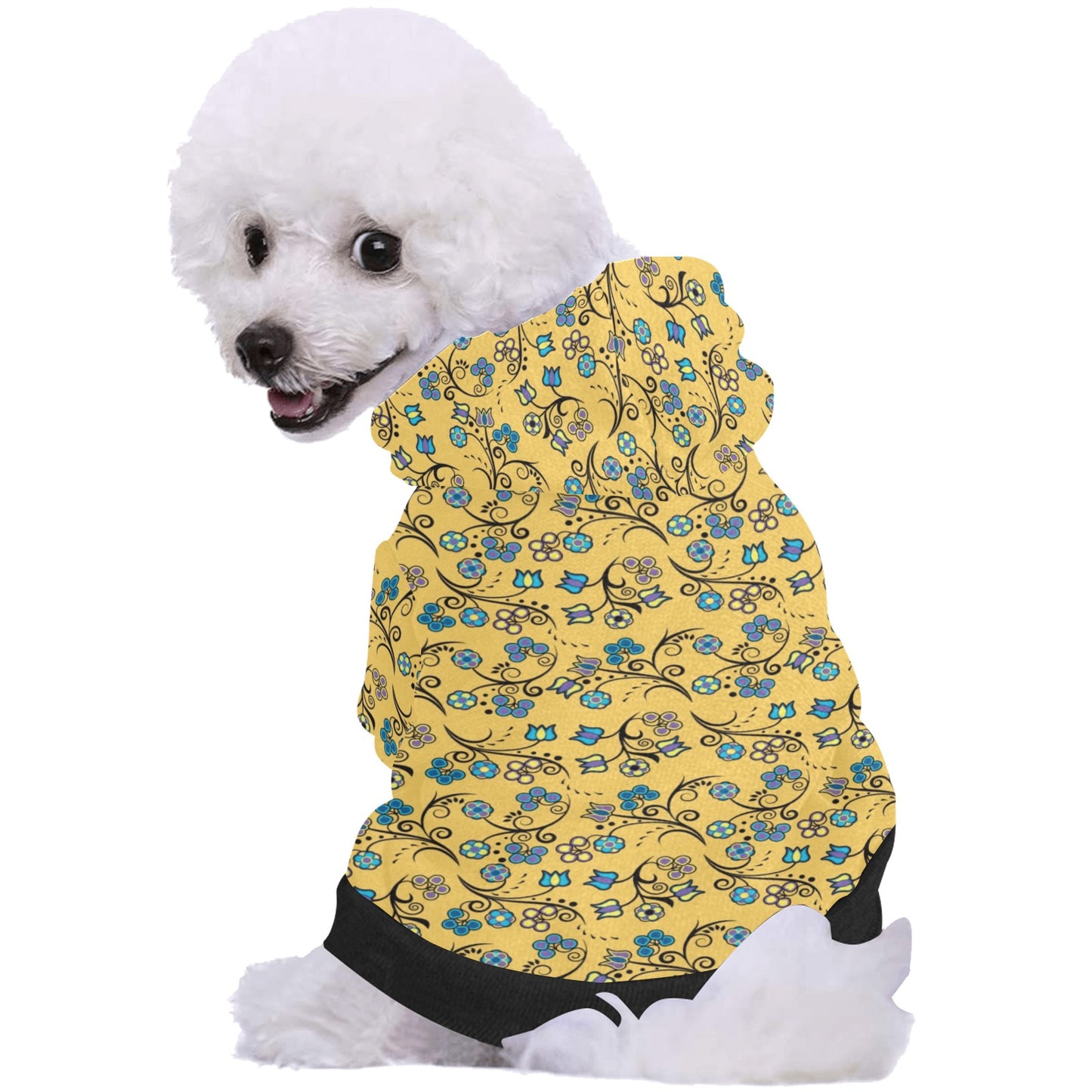 Blue Trio Tuscan Pet Dog Hoodie