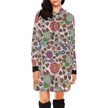 Load image into Gallery viewer, Berry Pop Bright Birch Hoodie Dress
