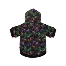 Load image into Gallery viewer, Neon Floral Buffalos Pet Dog Hoodie
