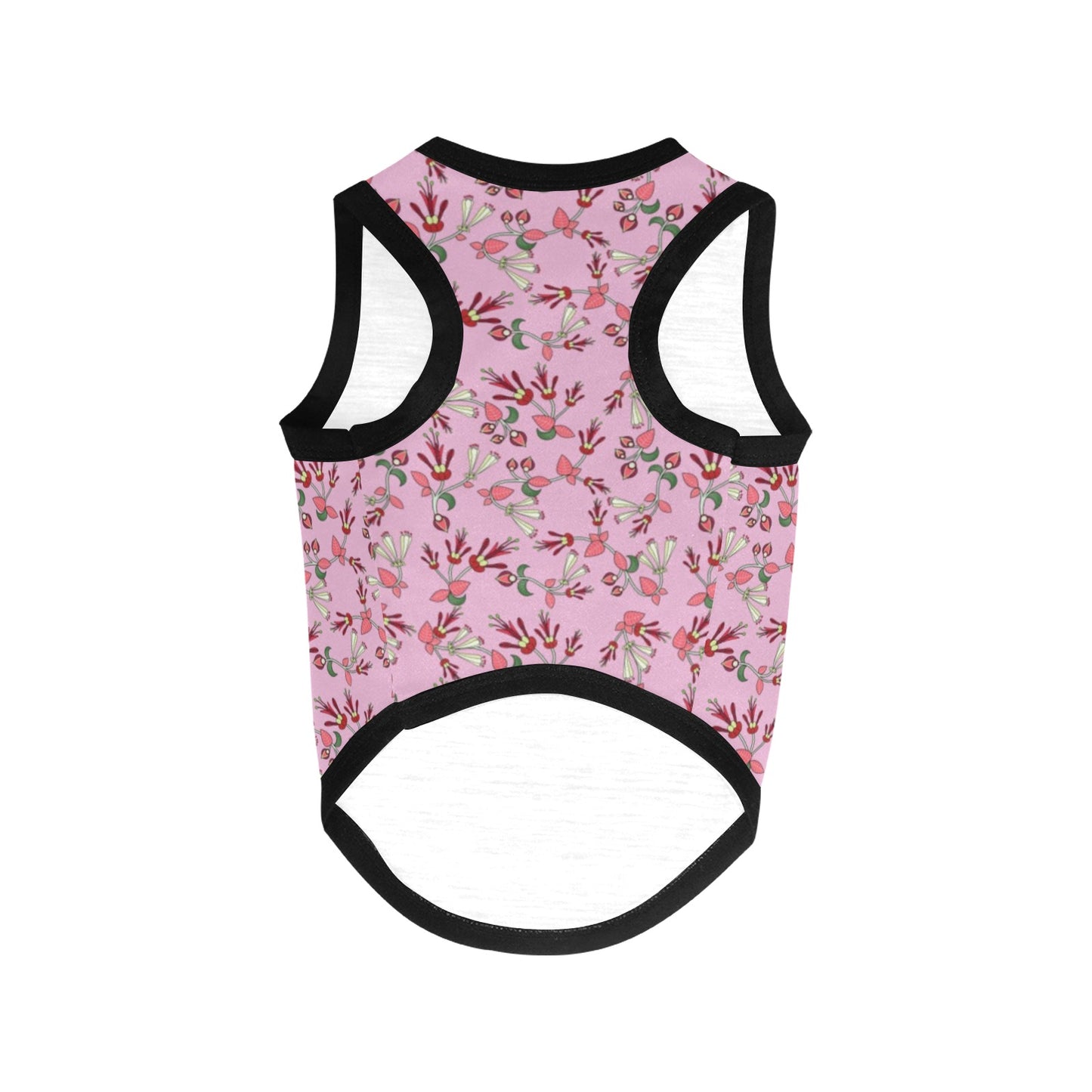 Strawberry Floral Pet Tank Top