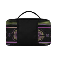 Load image into Gallery viewer, Evening Feather Wheel Cosmetic Bag
