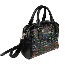 Load image into Gallery viewer, Grandmother Stories Midnight Shoulder Handbag
