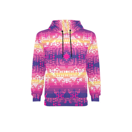 Soleil Overlay Fleece Hoodie