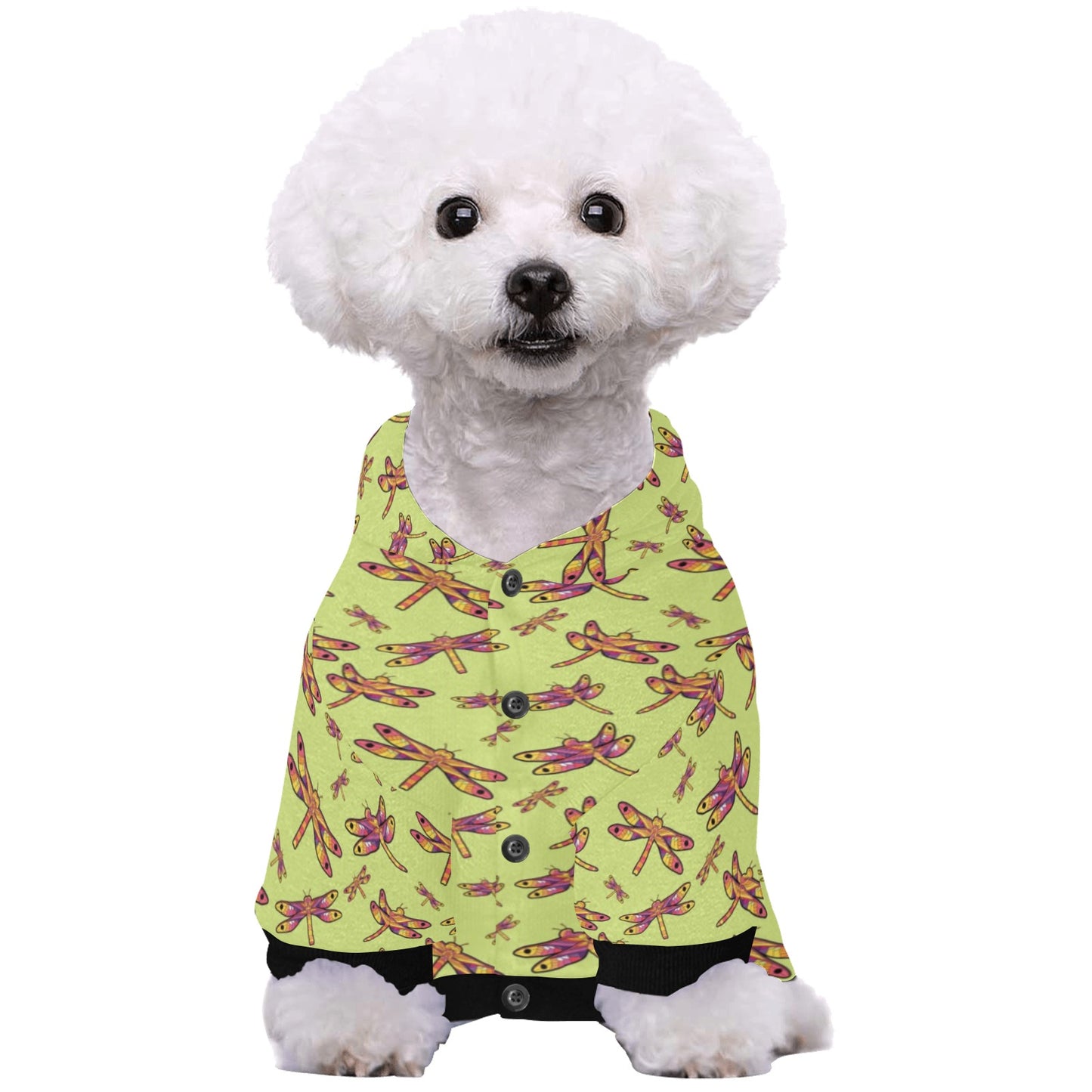 Gathering Lime Pet Dog Hoodie