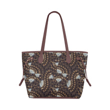 Load image into Gallery viewer, Hawk Feathers Clover Canvas Tote Bag
