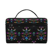 Load image into Gallery viewer, Dakota Damask Black Cosmetic Bag/Large
