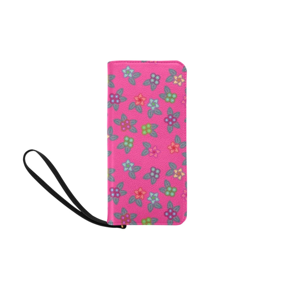 Berry Flowers Women's Clutch Purse