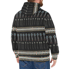 Load image into Gallery viewer, Beaded Bracelet Men&#39;s Long Sleeve Fleece Hoodie
