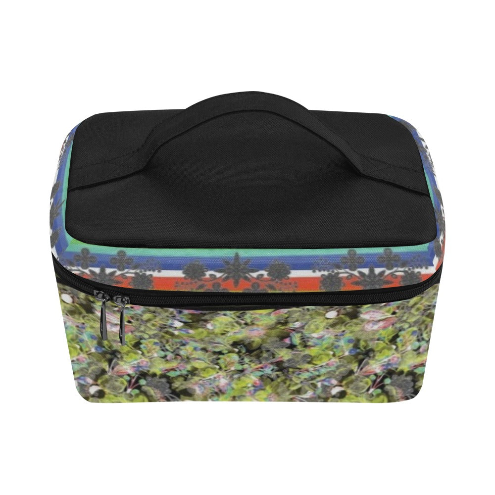 Culture in Nature Green Leaf Cosmetic Bag