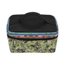 Load image into Gallery viewer, Culture in Nature Green Leaf Cosmetic Bag
