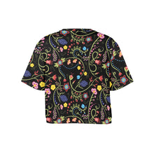 Load image into Gallery viewer, Fresh Fleur Midnight Crop Top
