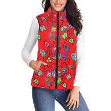 Load image into Gallery viewer, Indigenous Paisley Dahlia Women&#39;s Padded Vest Jacket
