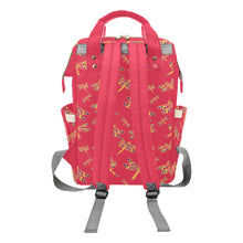 Load image into Gallery viewer, Gathering Rouge Multi-Function Diaper Backpack/Diaper Bag
