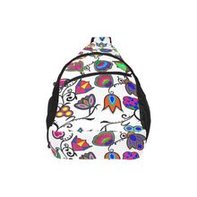 Load image into Gallery viewer, Indigenous Paisley White Chest Bag
