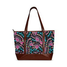 Load image into Gallery viewer, Hawk Feathers Heat Map Tote Handbag
