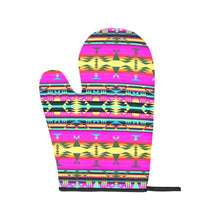 Load image into Gallery viewer, Between the Sunset Mountains Oven Mitt &amp; Pot Holder
