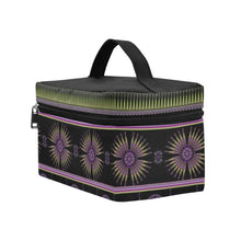 Load image into Gallery viewer, Evening Feather Wheel Cosmetic Bag
