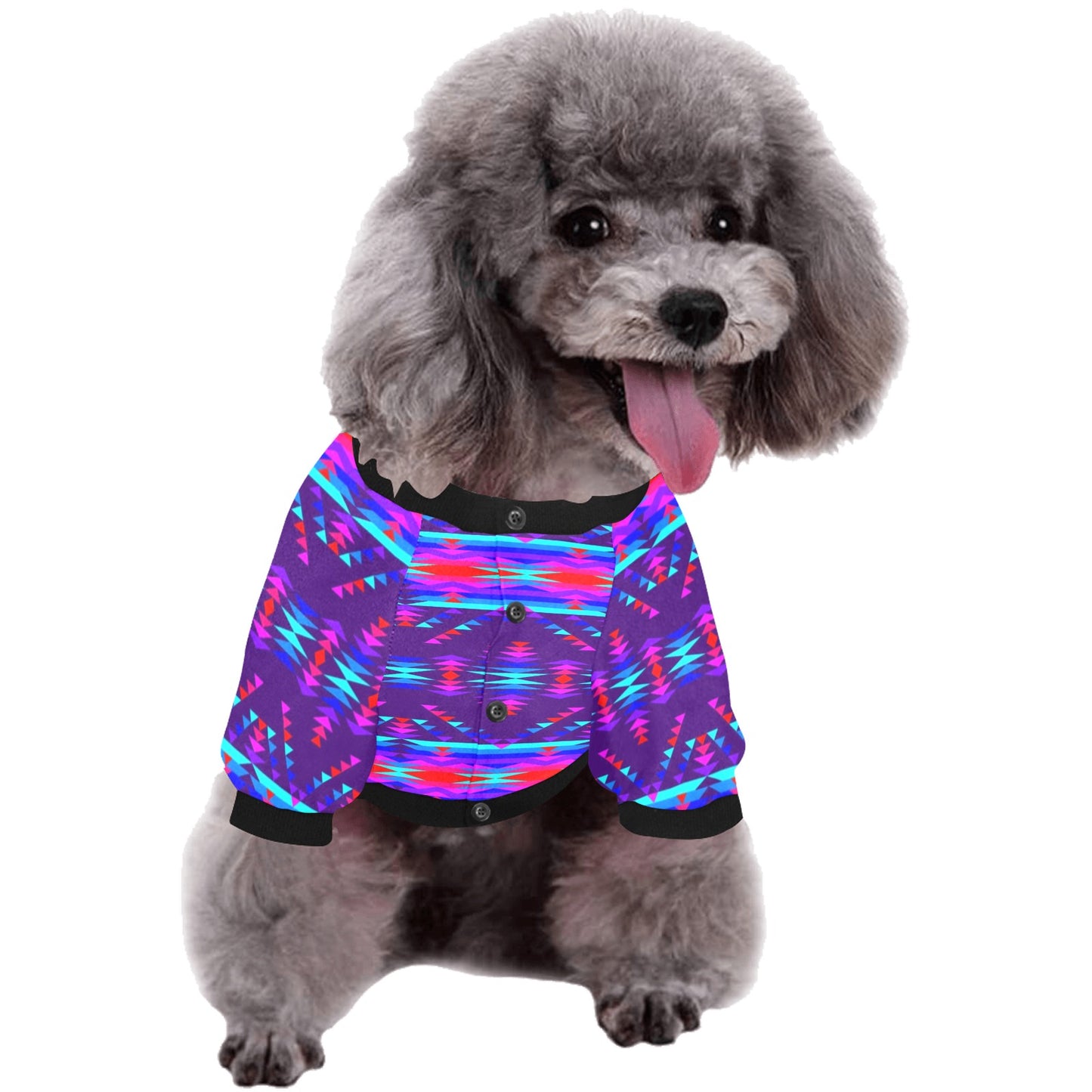 Vision of Peace Pet Dog Round Neck Shirt