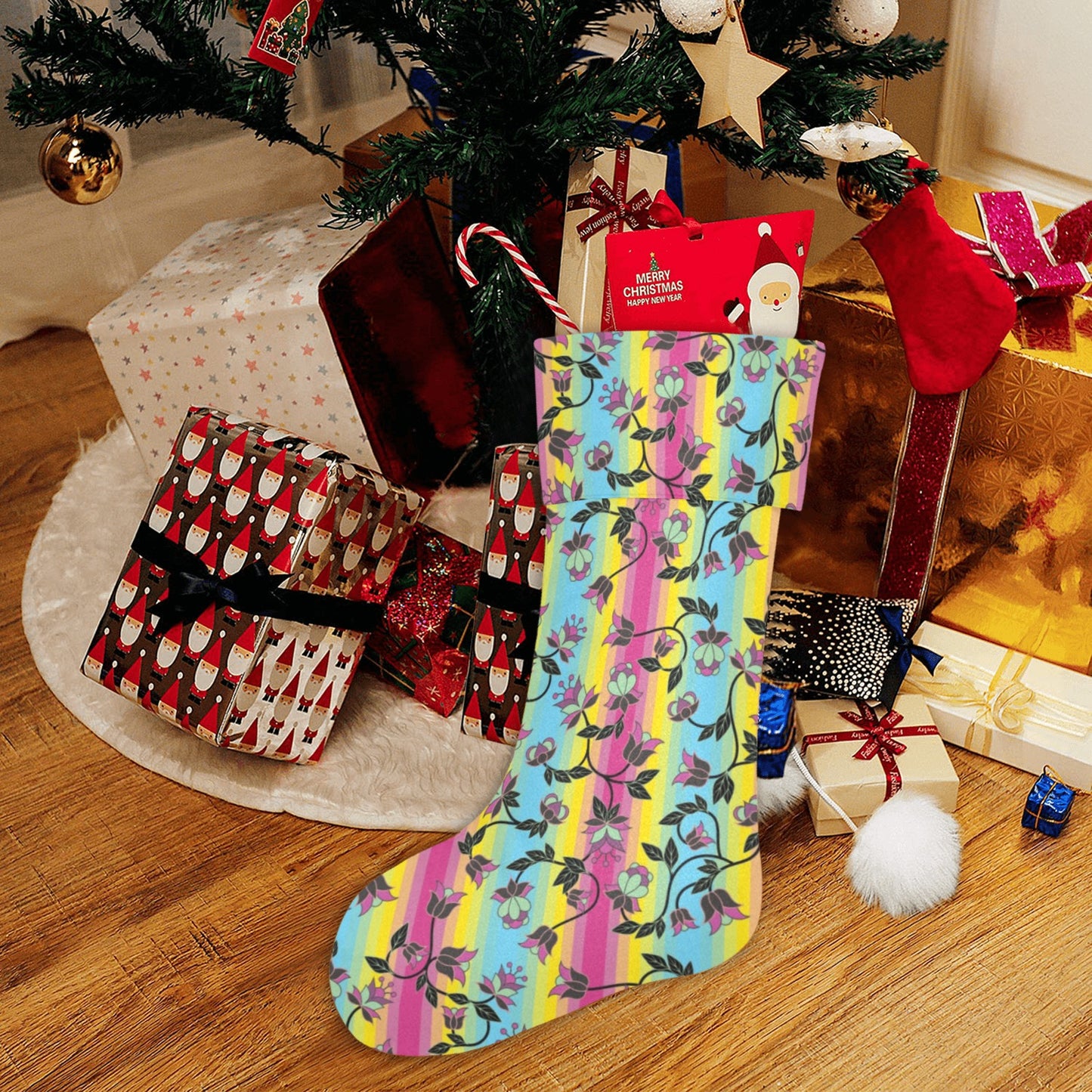 Powwow Carnival Christmas Stocking