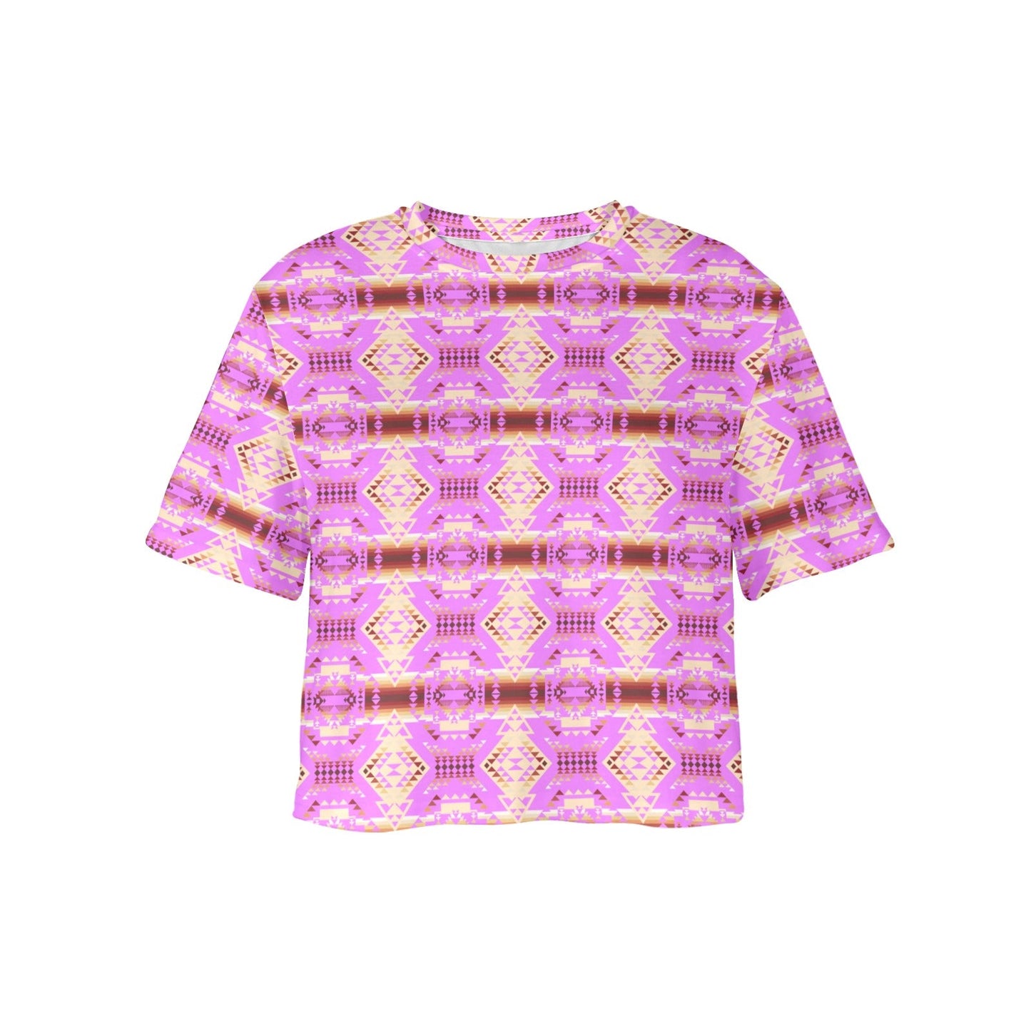 Gathering Earth Lilac Crop Top