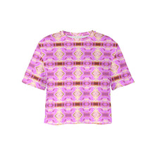 Load image into Gallery viewer, Gathering Earth Lilac Crop Top
