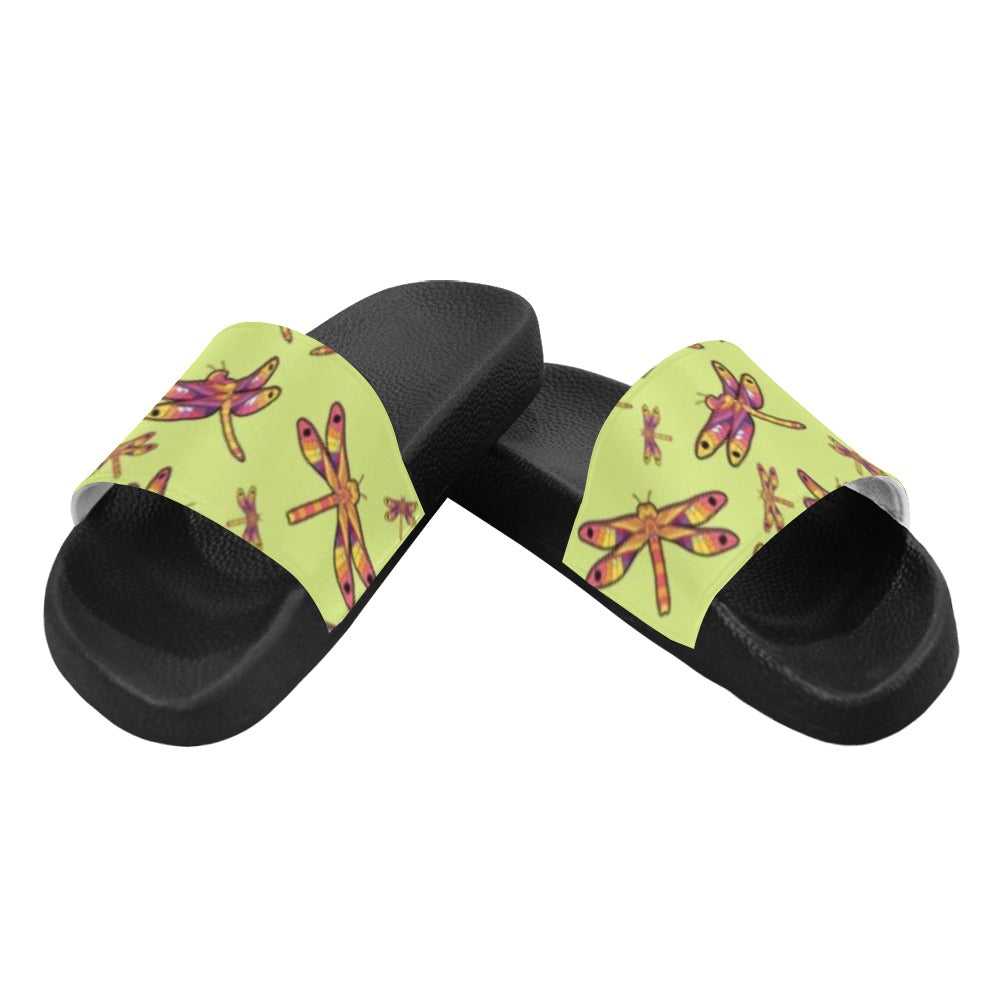 Gathering Lime Women's Slide Sandals