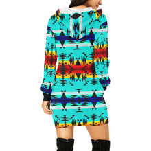 Load image into Gallery viewer, Between the Mountains Hoodie Dress
