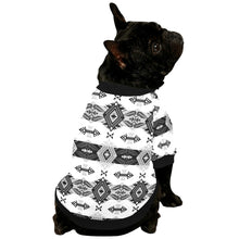 Load image into Gallery viewer, Sovereign Nation Black and White Pet Dog Round Neck Shirt
