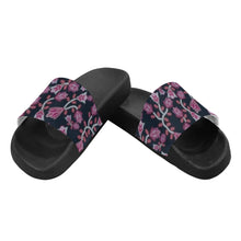Load image into Gallery viewer, Beaded Pink Women&#39;s Slide Sandals
