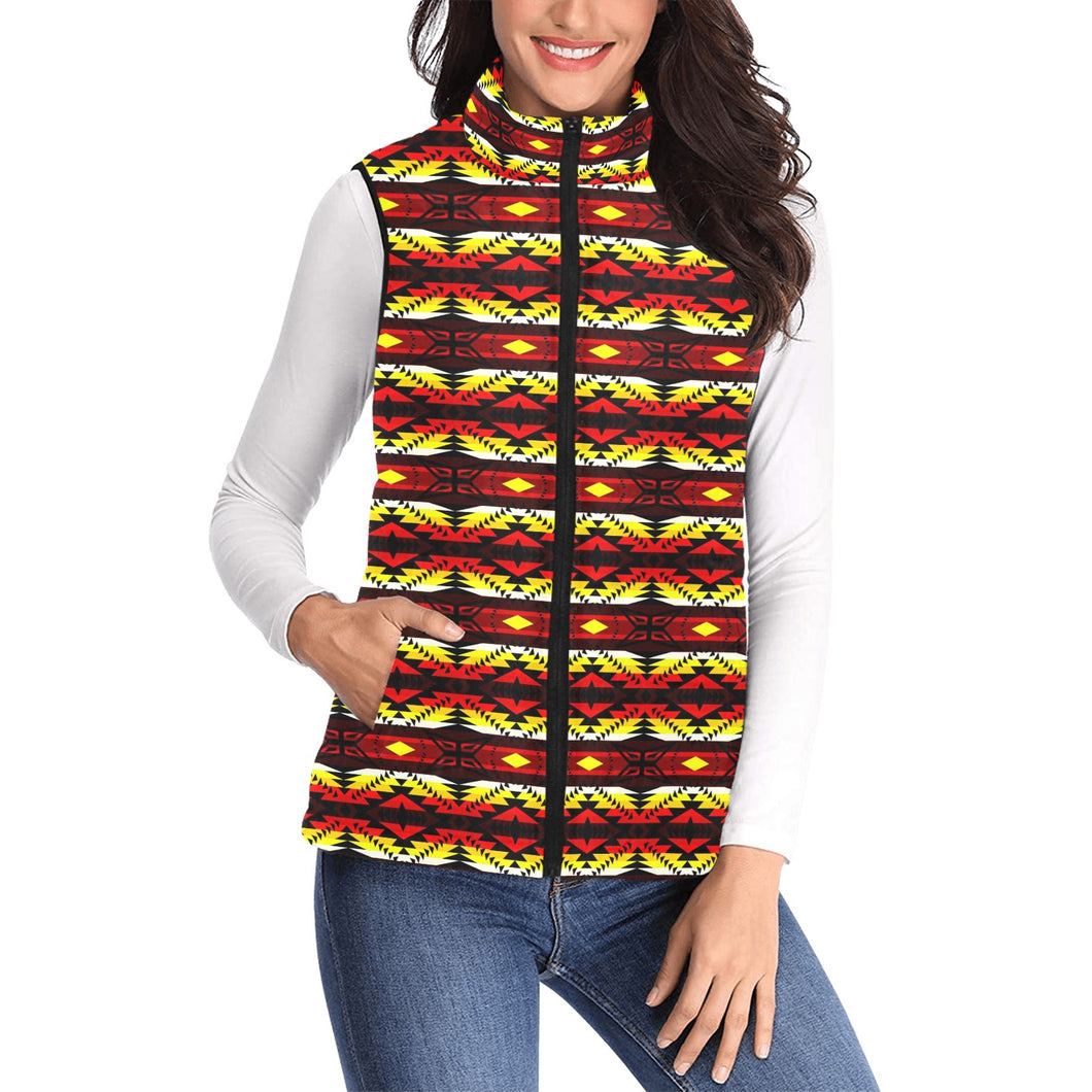 Canyon War Party Women's Padded Vest Jacket