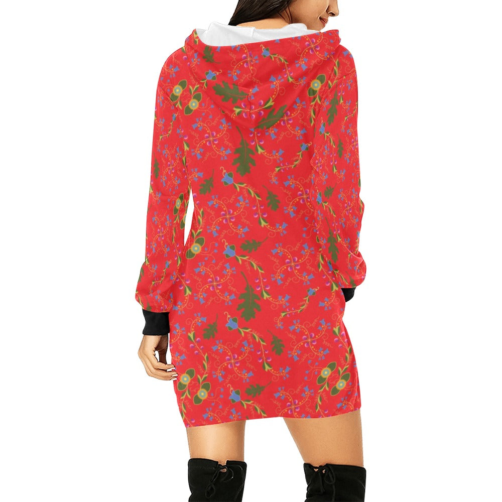 Vine Life Scarlet Hoodie Dress