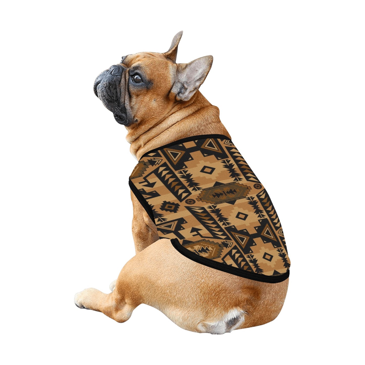 Chiefs Mountain Tan Pet Tank Top