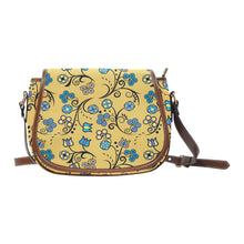 Load image into Gallery viewer, Blue Trio Tuscan Saddle Bag
