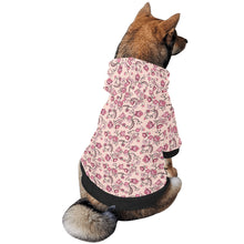 Load image into Gallery viewer, Floral Amour Pet Dog Hoodie
