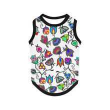Load image into Gallery viewer, Indigenous Paisley White Pet Tank Top
