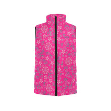 Load image into Gallery viewer, Berry Picking Pink Men&#39;s Padded Vest Jacket
