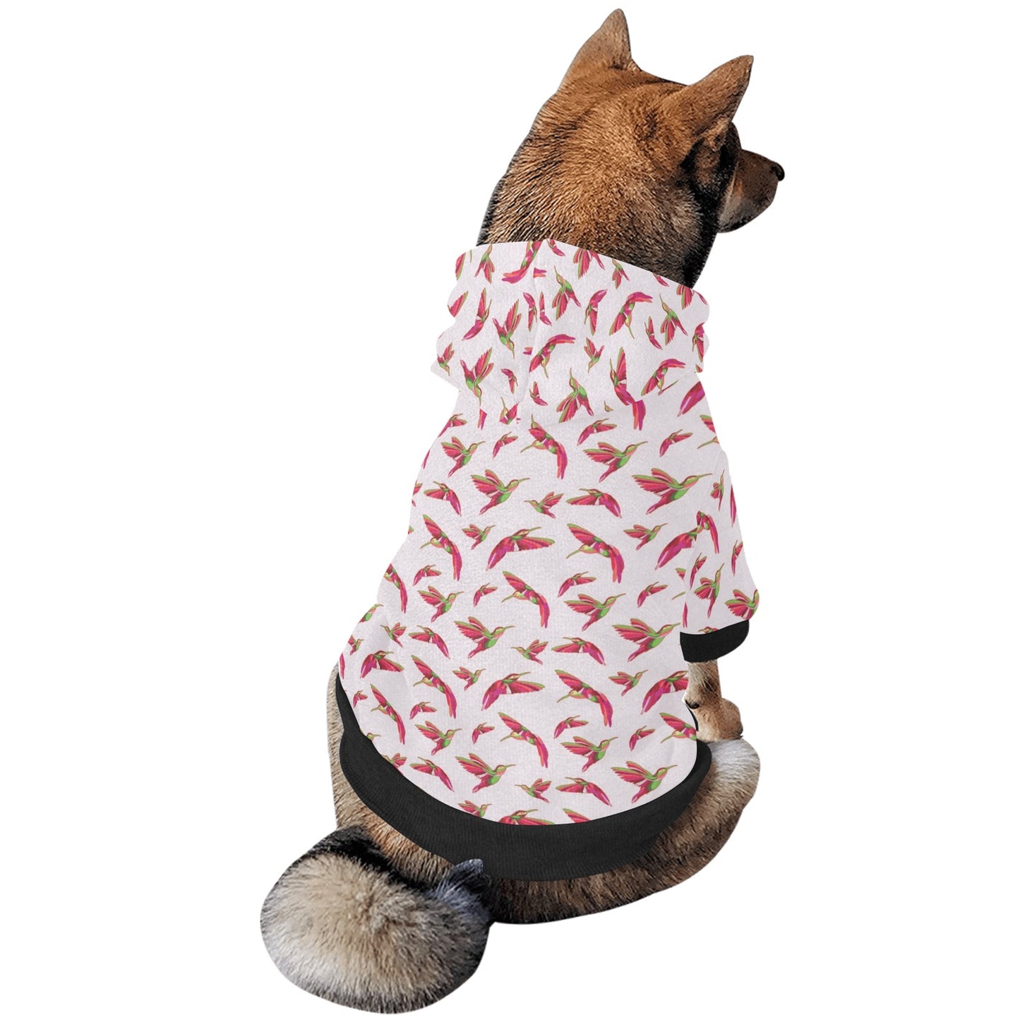 Red Swift Colourful Pet Dog Hoodie