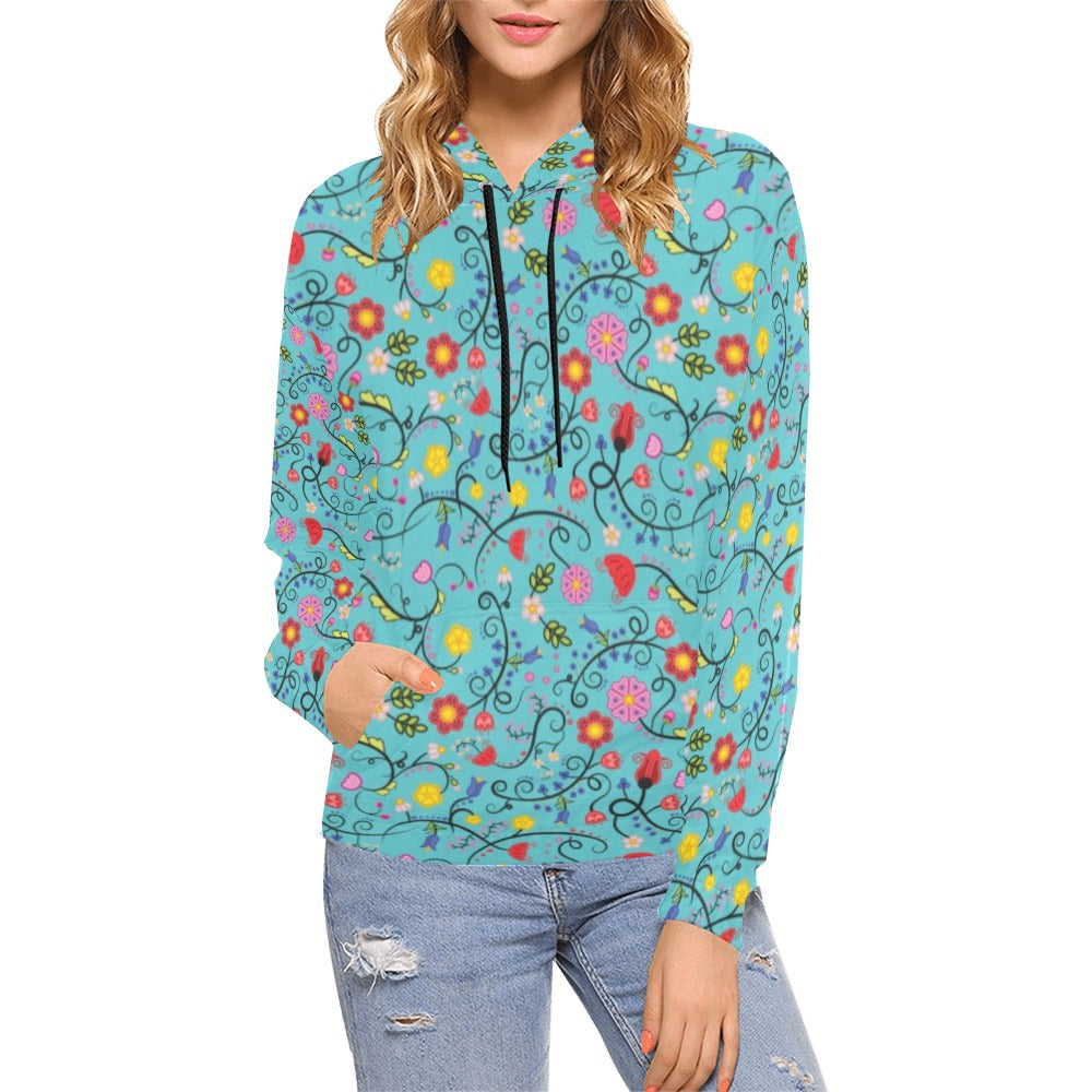 Nipin Blossom Sky Hoodie for Women
