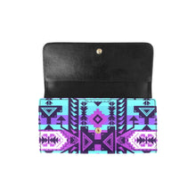 Load image into Gallery viewer, Chiefs Mountain Moon Shadow Women&#39;s Trifold Wallet
