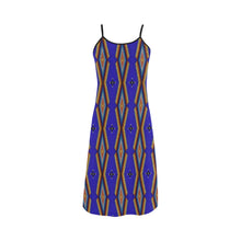 Load image into Gallery viewer, Diamond in the Bluff Blue Alcestis Slip Dress
