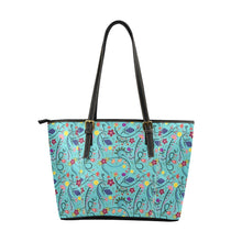 Load image into Gallery viewer, Fresh Fleur Sky Leather Tote Bag
