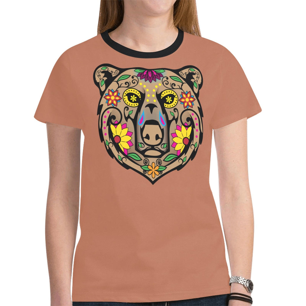 Bear Spirit Guide BrownT-shirt for Women