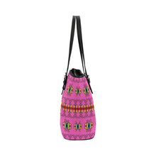 Load image into Gallery viewer, Sacred Trust Pink Leather Tote Bag
