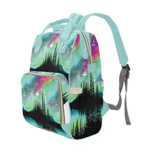 Load image into Gallery viewer, Aurora Medicine Animals 2 Multi-Function Diaper Backpack/Diaper Bag
