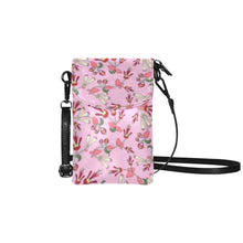 Load image into Gallery viewer, Strawberry Floral Small Cell Phone Purse
