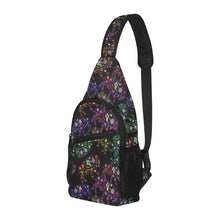 Load image into Gallery viewer, Neon Floral Buffalos Chest Bag
