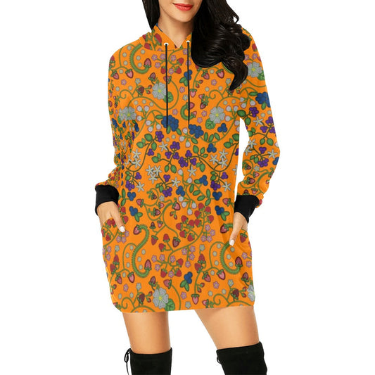 Grandmother Stories Carrot Hoodie Dress