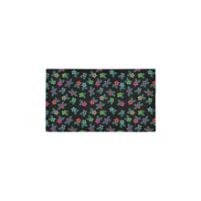 Load image into Gallery viewer, Berry Flowers Black Bath Rug 16&#39;&#39;x 28&#39;&#39;
