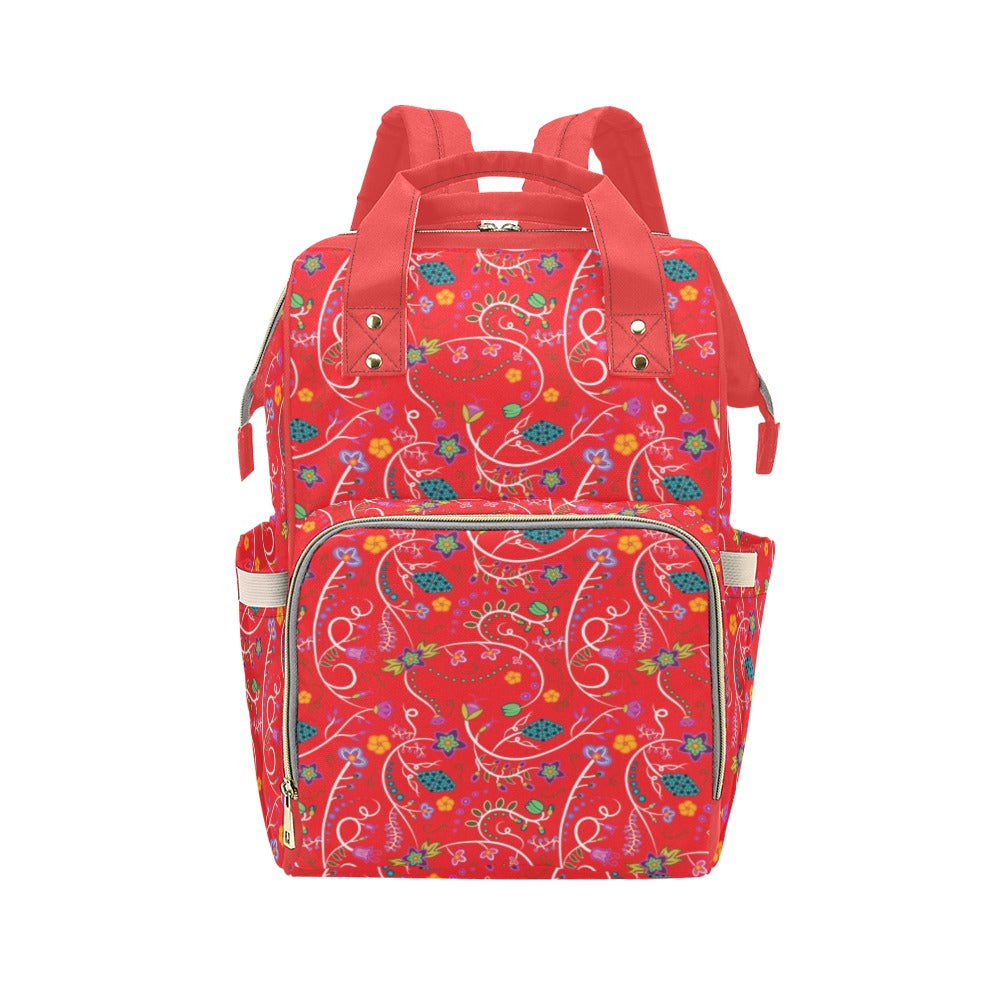 Fresh Fleur Fire Multi-Function Diaper Backpack/Diaper Bag