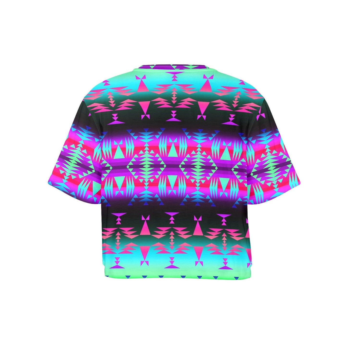 Between the Rocky Mountains Crop Top